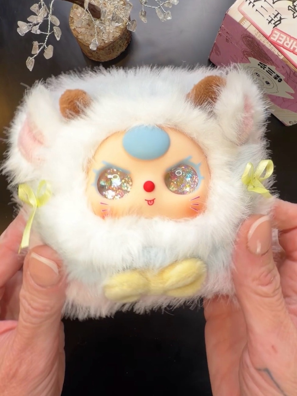 Baby Three JEWELRY BOX “Warm Sheep”  Zip Plush Blind Box Lamb Pink Yellow 💛🐑